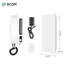 Bcom Mais popular para interfone de porta sem fio com suporte para campainha de vídeo sem fio de 128 pcs para escola